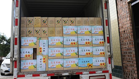 助銷黃桃社會扶貧，關(guān)愛員工送高溫福利